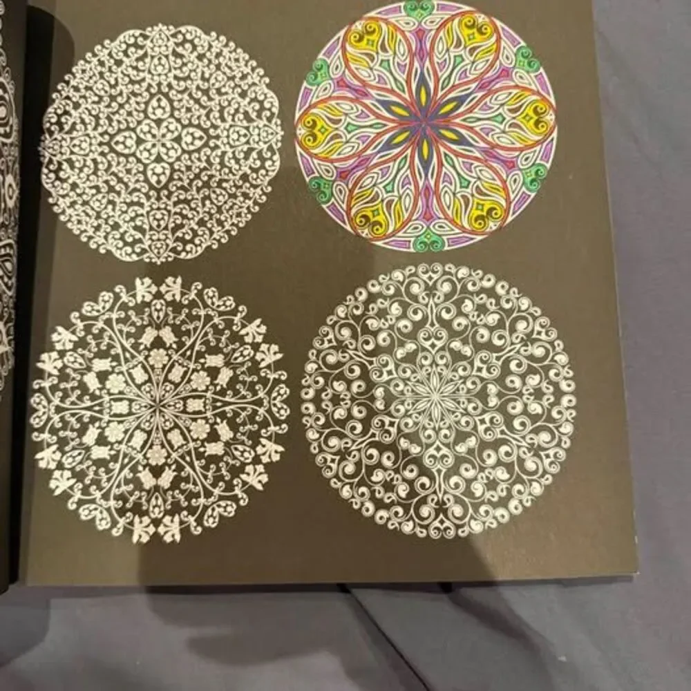 Barron's Mandala Magic Coloring Book